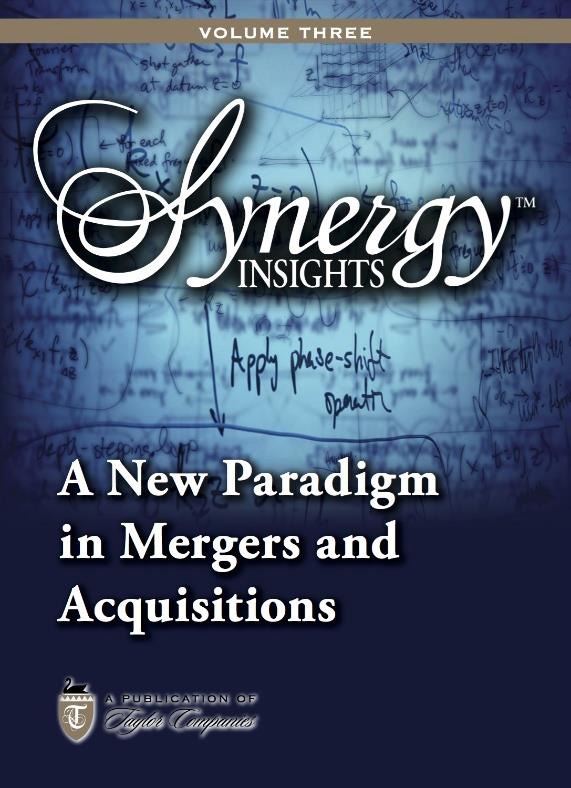 A New Paradigm in Mergers and Acquisitions